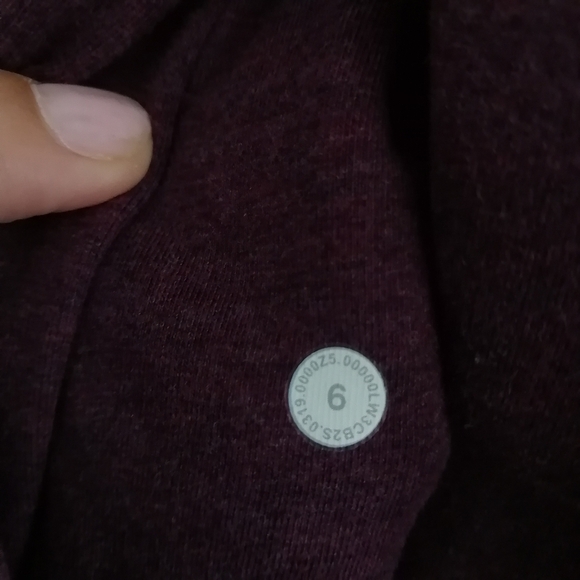 Lululemon Scuba Crewneck Sweatshirt Heathered Marvel Pink/Purple W3CB2S 6 - Picture 10 of 16